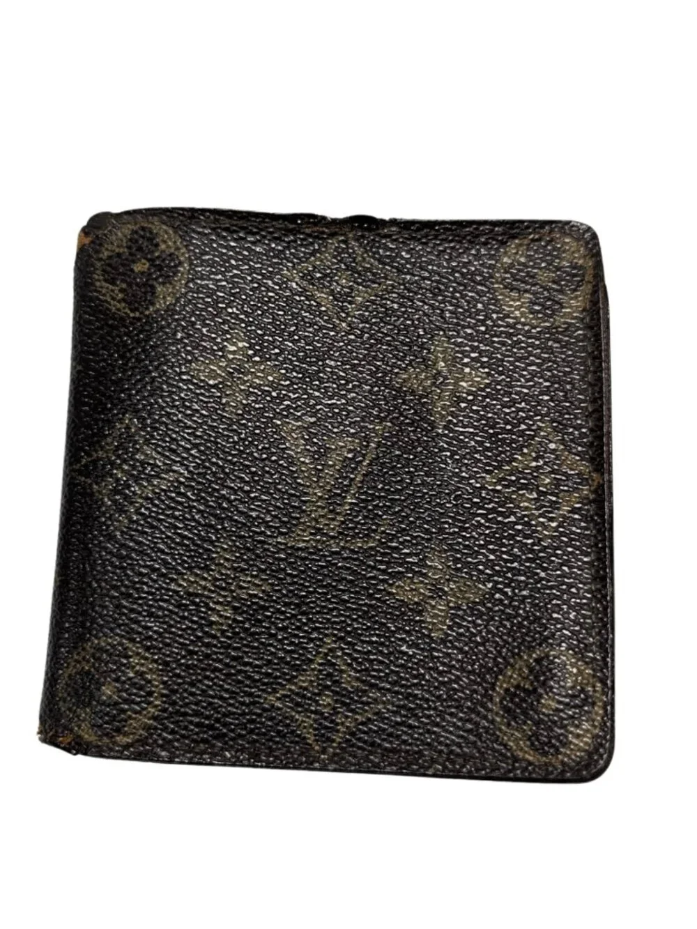 Louis Vuitton Monogram Coated Canvas Marco Men's Bi-Fold Wallet CAO994 READ